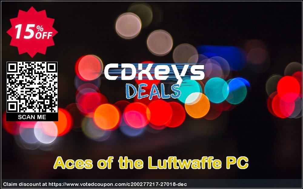 Aces of the Luftwaffe PC Coupon, discount Aces of the Luftwaffe PC Deal. Promotion: Aces of the Luftwaffe PC Exclusive Easter Sale offer 