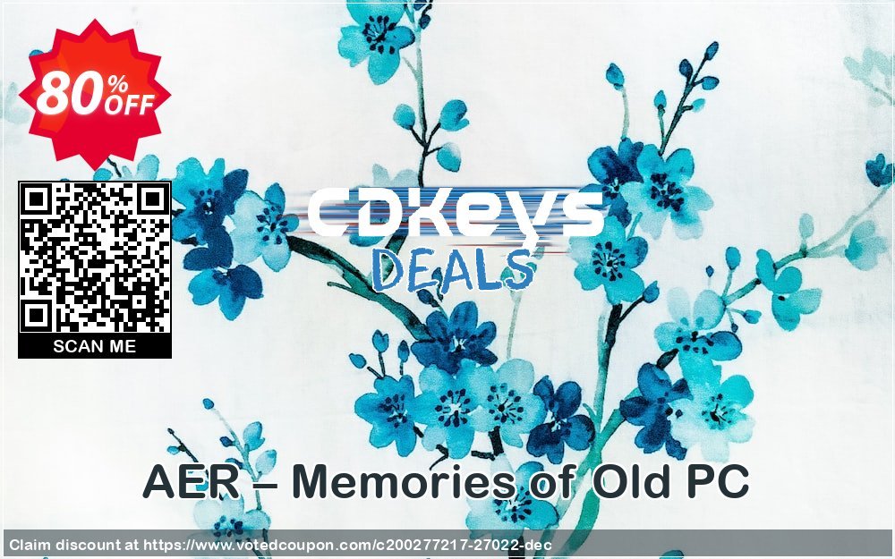 AER – Memories of Old PC Coupon, discount AER – Memories of Old PC Deal. Promotion: AER – Memories of Old PC Exclusive Easter Sale offer 