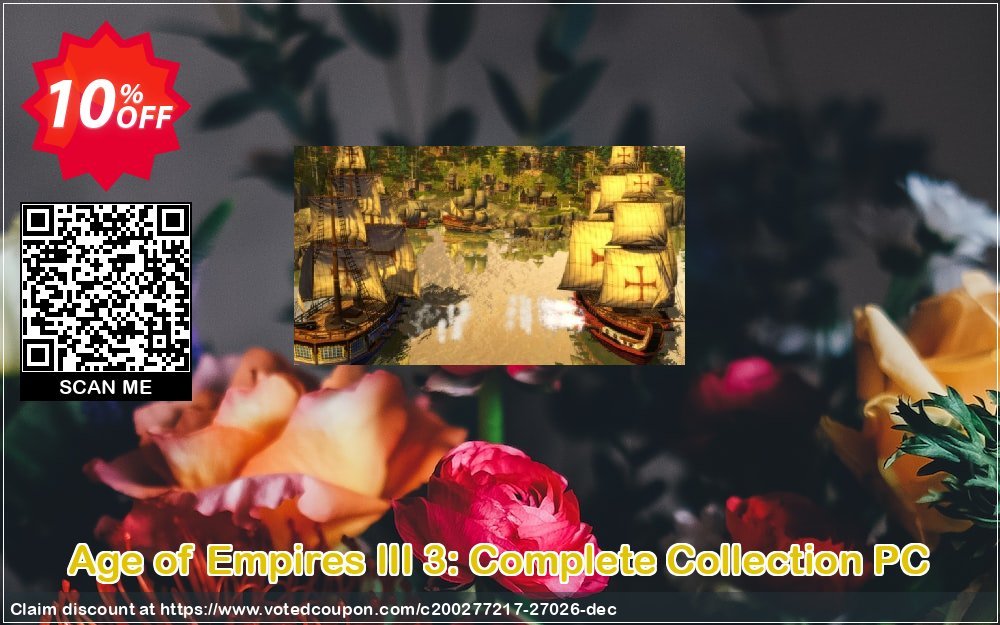 Age of Empires III 3: Complete Collection PC Coupon, discount Age of Empires III 3: Complete Collection PC Deal. Promotion: Age of Empires III 3: Complete Collection PC Exclusive Easter Sale offer 