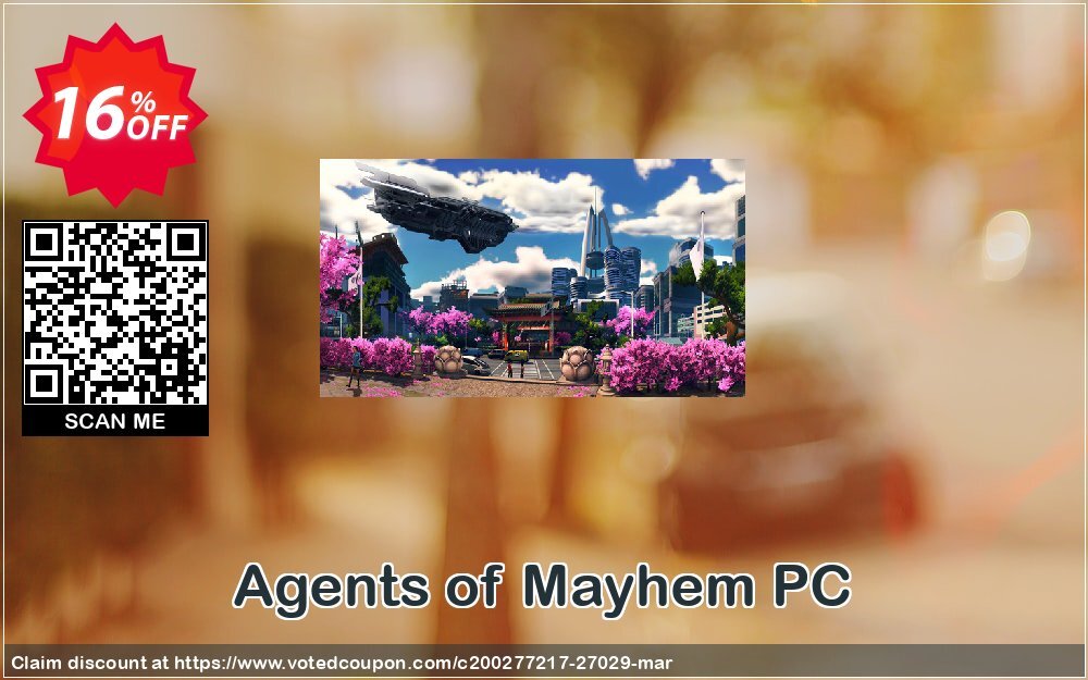 Agents of Mayhem PC Coupon, discount Agents of Mayhem PC Deal. Promotion: Agents of Mayhem PC Exclusive Easter Sale offer 