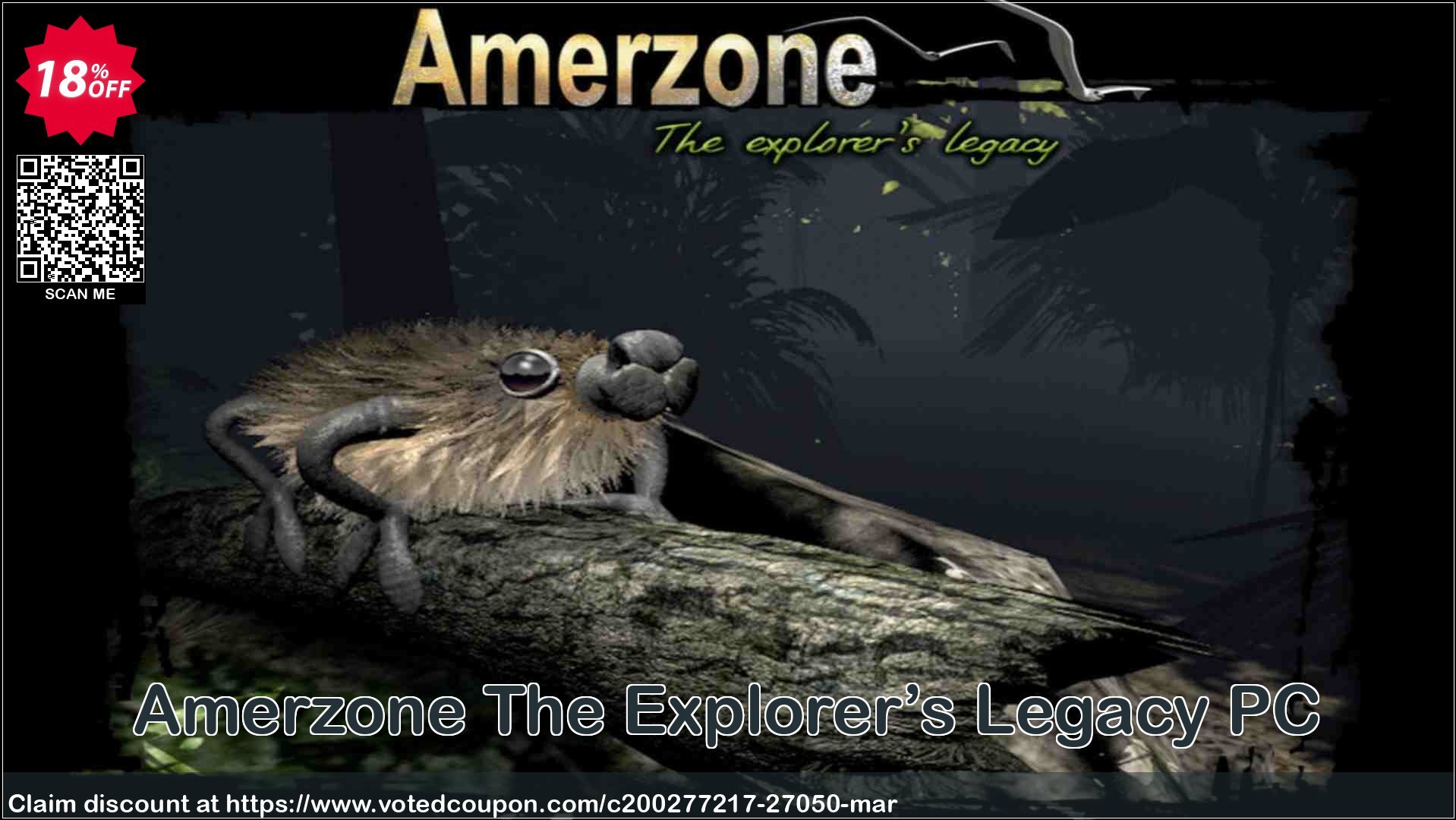 Amerzone The Explorer’s Legacy PC Coupon, discount Amerzone The Explorer’s Legacy PC Deal. Promotion: Amerzone The Explorer’s Legacy PC Exclusive Easter Sale offer 