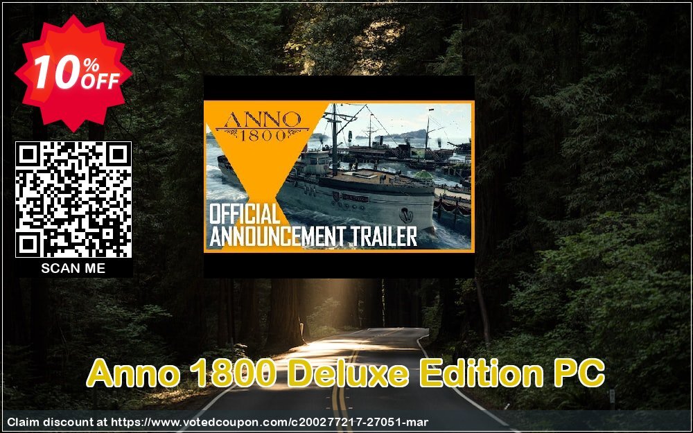 Anno 1800 Deluxe Edition PC Coupon, discount Anno 1800 Deluxe Edition PC Deal. Promotion: Anno 1800 Deluxe Edition PC Exclusive Easter Sale offer 