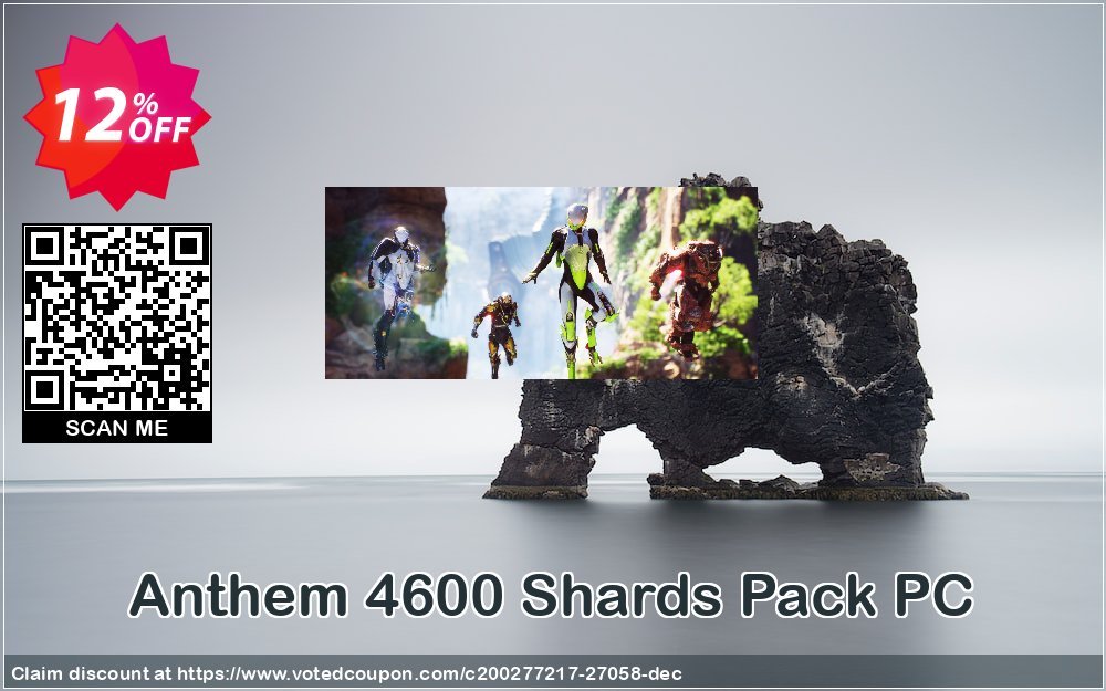 Anthem 4600 Shards Pack PC Coupon Code Apr 2024, 12% OFF - VotedCoupon