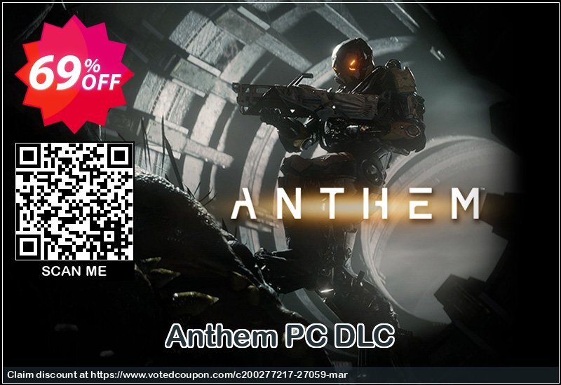 Anthem PC DLC Coupon, discount Anthem PC DLC Deal. Promotion: Anthem PC DLC Exclusive Easter Sale offer 