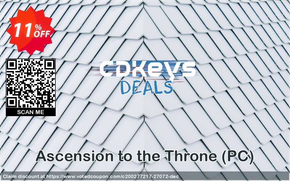 Ascension to the Throne, PC  Coupon, discount Ascension to the Throne (PC) Deal. Promotion: Ascension to the Throne (PC) Exclusive Easter Sale offer 