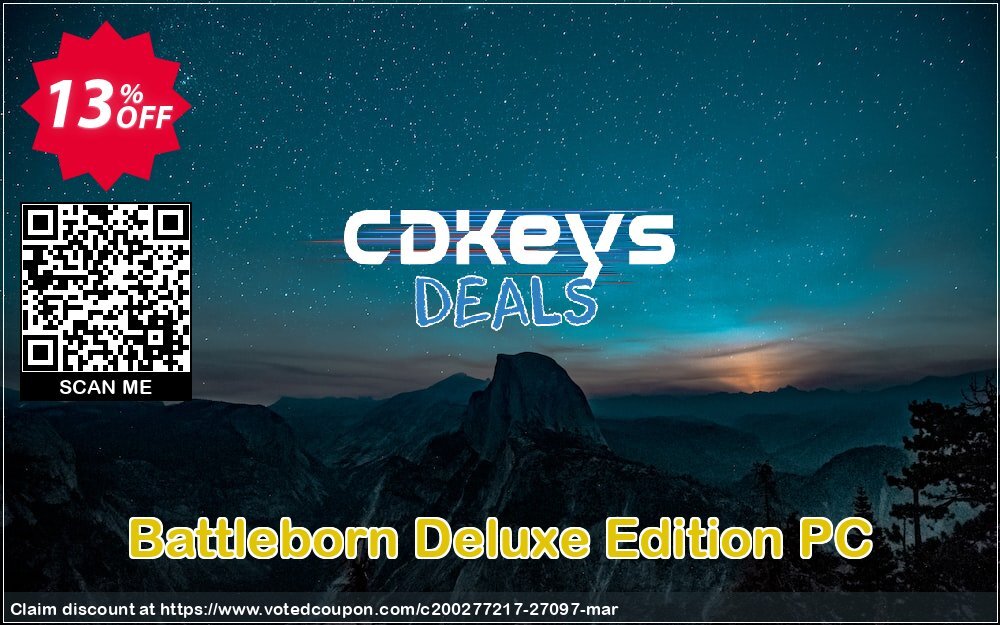 Battleborn Deluxe Edition PC Coupon, discount Battleborn Deluxe Edition PC Deal. Promotion: Battleborn Deluxe Edition PC Exclusive Easter Sale offer 