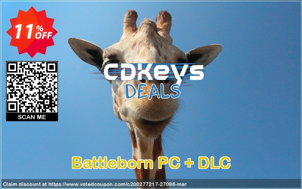 Battleborn PC + DLC Coupon, discount Battleborn PC + DLC Deal. Promotion: Battleborn PC + DLC Exclusive Easter Sale offer 