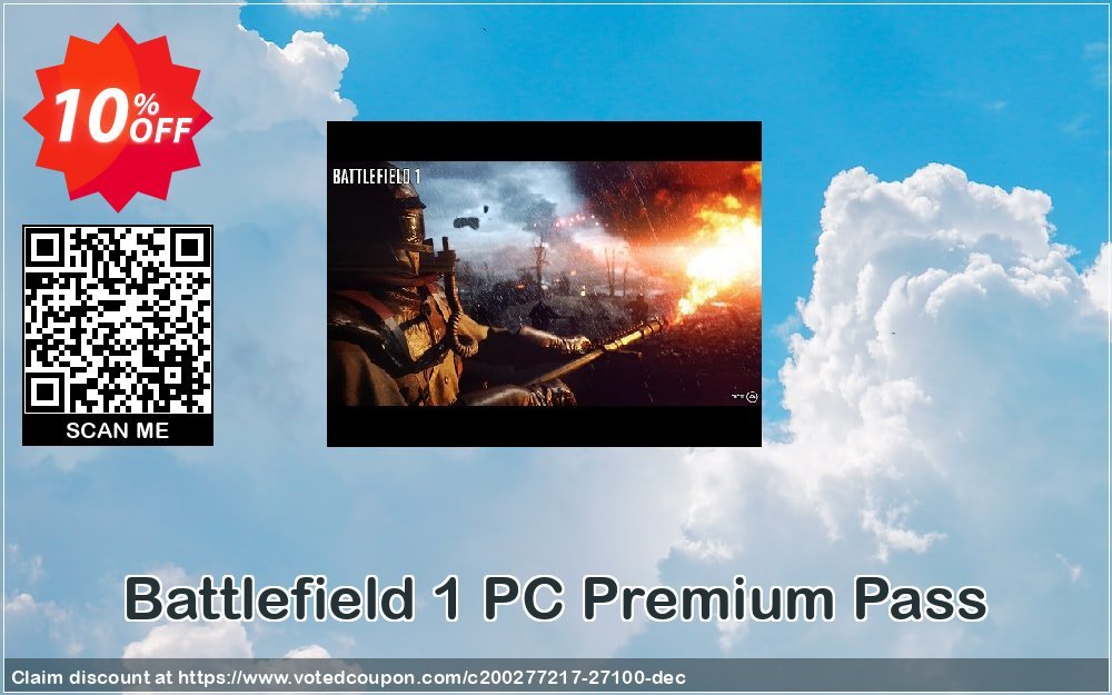 Battlefield 1 PC Premium Pass Coupon Code Apr 2024, 10% OFF - VotedCoupon