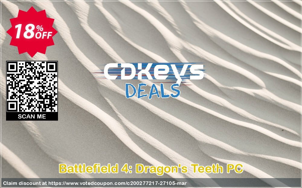 Battlefield 4: Dragon's Teeth PC Coupon Code Apr 2024, 18% OFF - VotedCoupon