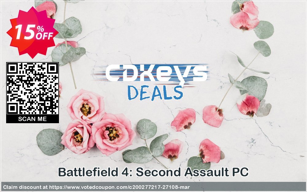 Battlefield 4: Second Assault PC Coupon Code Apr 2024, 15% OFF - VotedCoupon