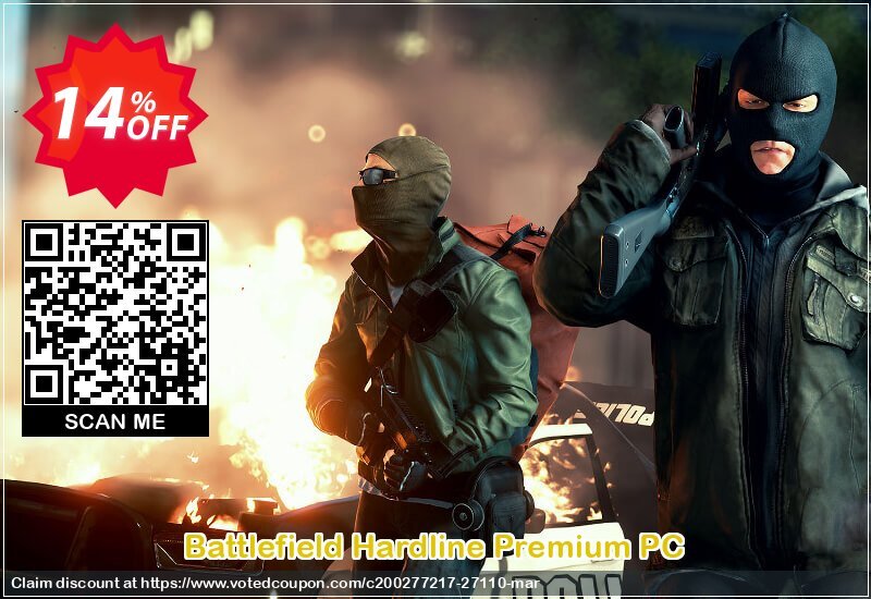 Battlefield Hardline Premium PC Coupon, discount Battlefield Hardline Premium PC Deal. Promotion: Battlefield Hardline Premium PC Exclusive Easter Sale offer 