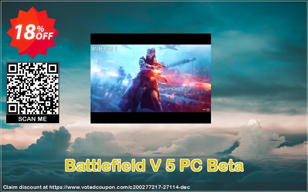 Battlefield V 5 PC Beta Coupon, discount Battlefield V 5 PC Beta Deal. Promotion: Battlefield V 5 PC Beta Exclusive Easter Sale offer 