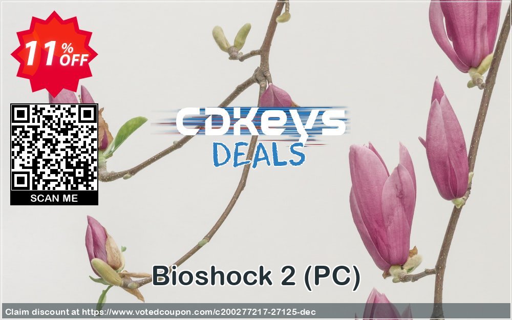 Bioshock 2, PC  Coupon, discount Bioshock 2 (PC) Deal. Promotion: Bioshock 2 (PC) Exclusive Easter Sale offer 