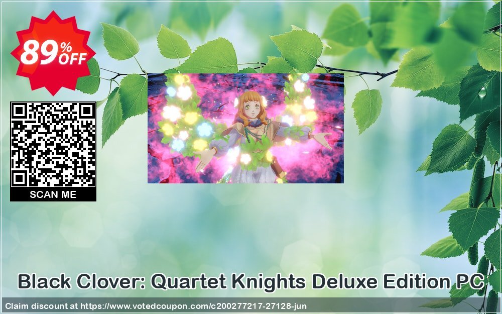 Black Clover: Quartet Knights Deluxe Edition PC Coupon Code Jun 2024, 89% OFF - VotedCoupon