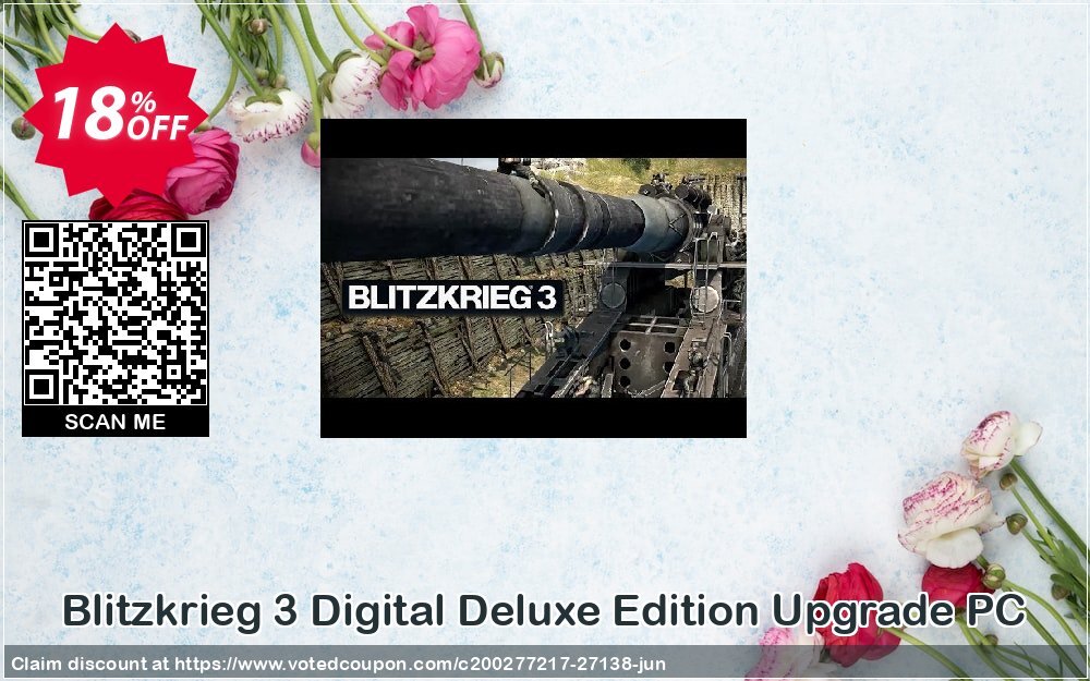 Blitzkrieg 3 Digital Deluxe Edition Upgrade PC Coupon, discount Blitzkrieg 3 Digital Deluxe Edition Upgrade PC Deal. Promotion: Blitzkrieg 3 Digital Deluxe Edition Upgrade PC Exclusive Easter Sale offer 