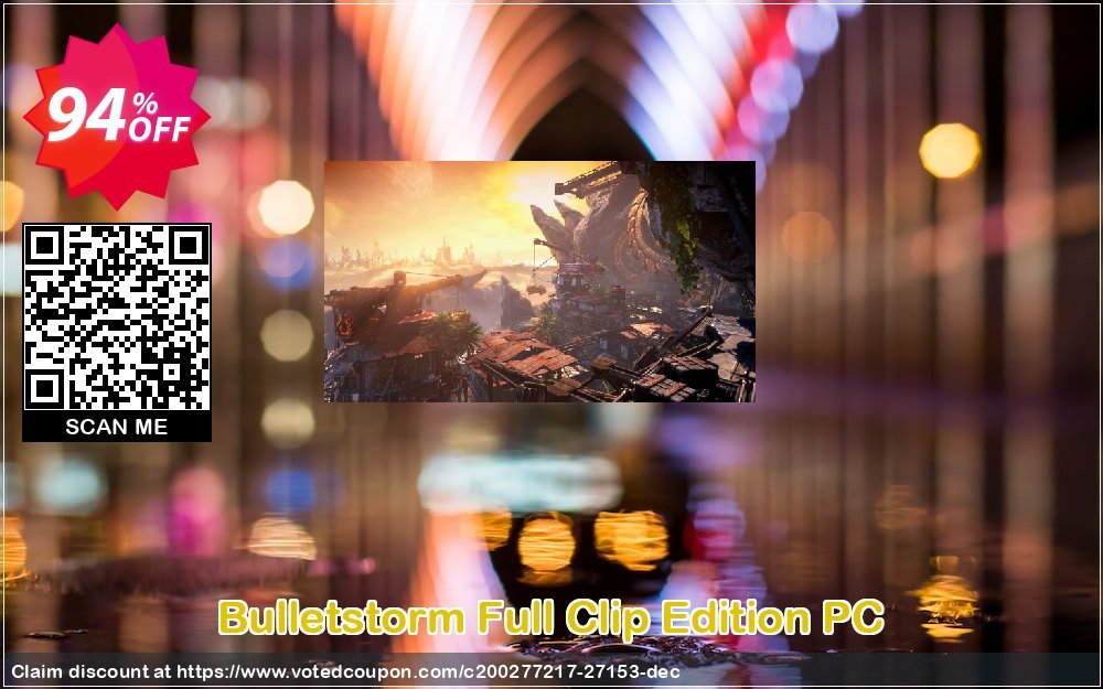 Bulletstorm Full Clip Edition PC Coupon, discount Bulletstorm Full Clip Edition PC Deal. Promotion: Bulletstorm Full Clip Edition PC Exclusive Easter Sale offer 
