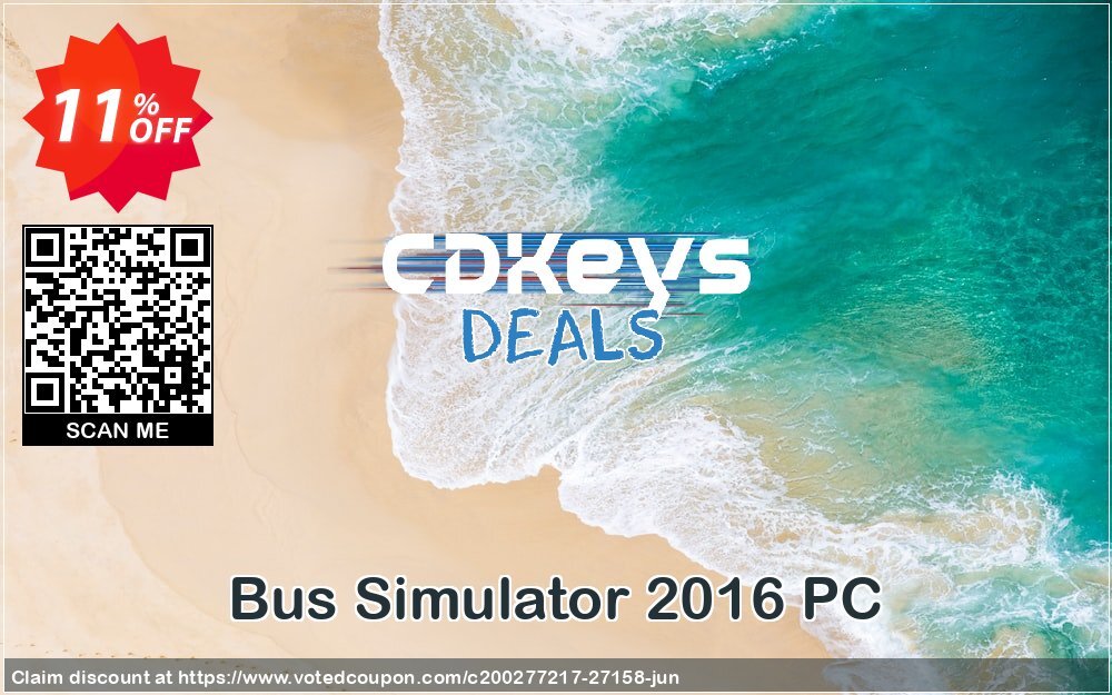 Bus Simulator 2016 PC voted-on promotion codes