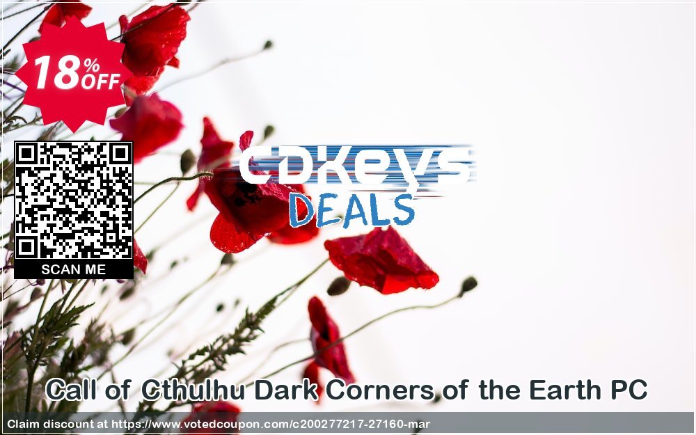 Call of Cthulhu Dark Corners of the Earth PC Coupon Code Apr 2024, 18% OFF - VotedCoupon