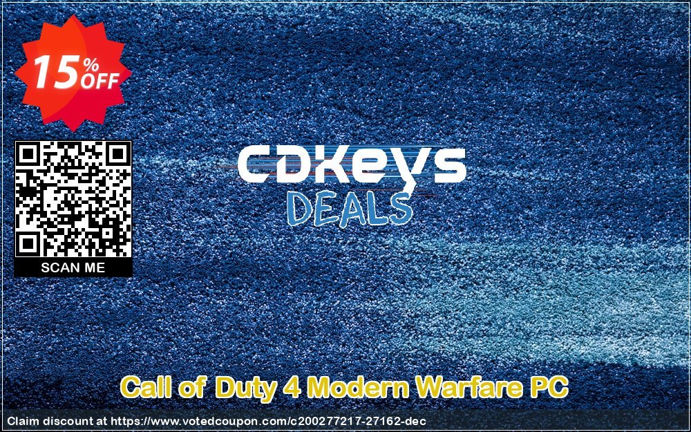 Call of Duty 4 Modern Warfare PC Coupon Code Apr 2024, 15% OFF - VotedCoupon