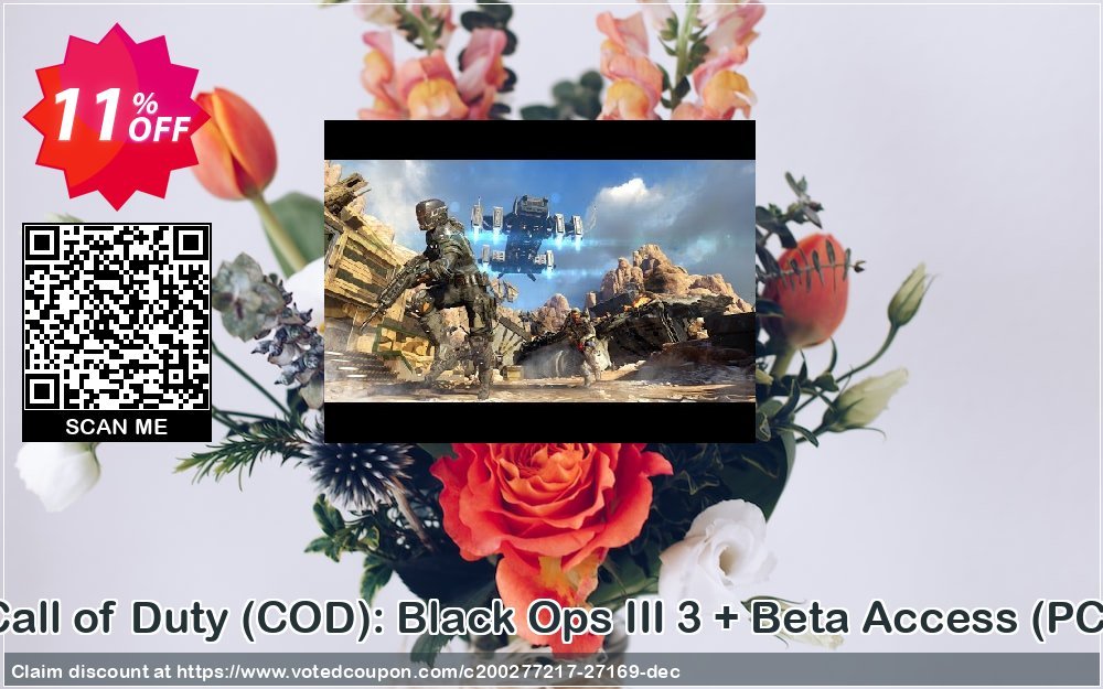 Call of Duty, COD : Black Ops III 3 + Beta Access, PC  Coupon Code Apr 2024, 11% OFF - VotedCoupon