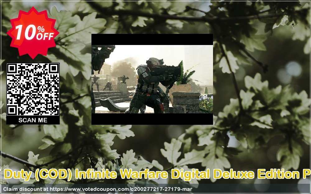 Call of Duty, COD Infinite Warfare Digital Deluxe Edition PC, EU  Coupon Code Apr 2024, 10% OFF - VotedCoupon