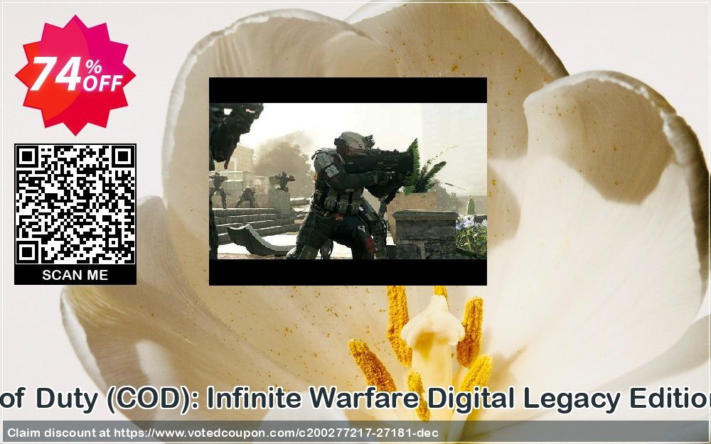 Call of Duty, COD : Infinite Warfare Digital Legacy Edition PC Coupon, discount Call of Duty (COD): Infinite Warfare Digital Legacy Edition PC Deal. Promotion: Call of Duty (COD): Infinite Warfare Digital Legacy Edition PC Exclusive Easter Sale offer 