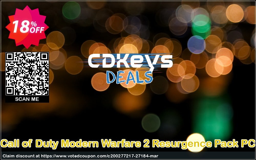 Call of Duty Modern Warfare 2 Resurgence Pack PC Coupon, discount Call of Duty Modern Warfare 2 Resurgence Pack PC Deal. Promotion: Call of Duty Modern Warfare 2 Resurgence Pack PC Exclusive Easter Sale offer 