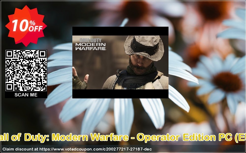 Call of Duty: Modern Warfare - Operator Edition PC, EU  Coupon, discount Call of Duty: Modern Warfare - Operator Edition PC (EU) Deal. Promotion: Call of Duty: Modern Warfare - Operator Edition PC (EU) Exclusive Easter Sale offer 