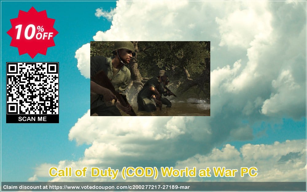 Call of Duty, COD World at War PC Coupon Code Apr 2024, 10% OFF - VotedCoupon