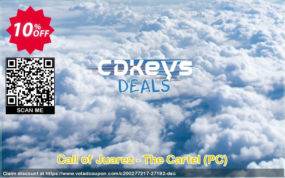 Call of Juarez - The Cartel, PC  Coupon Code Apr 2024, 10% OFF - VotedCoupon