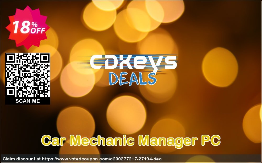 Car Mechanic Manager PC Coupon Code Apr 2024, 18% OFF - VotedCoupon