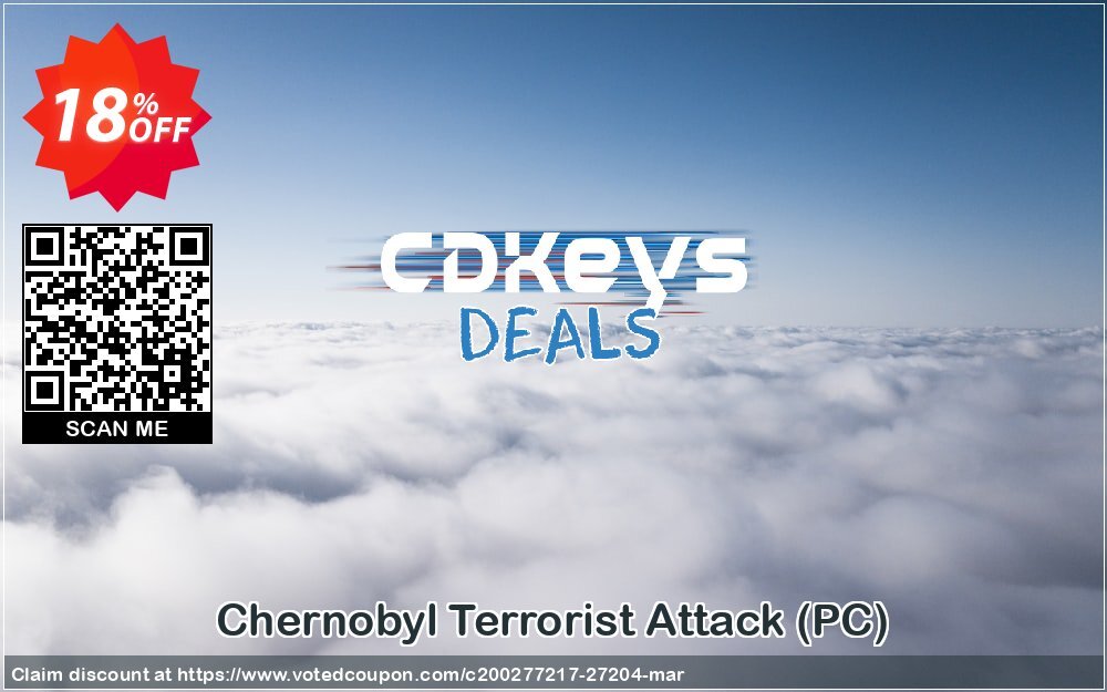 Chernobyl Terrorist Attack, PC  Coupon, discount Chernobyl Terrorist Attack (PC) Deal. Promotion: Chernobyl Terrorist Attack (PC) Exclusive Easter Sale offer 