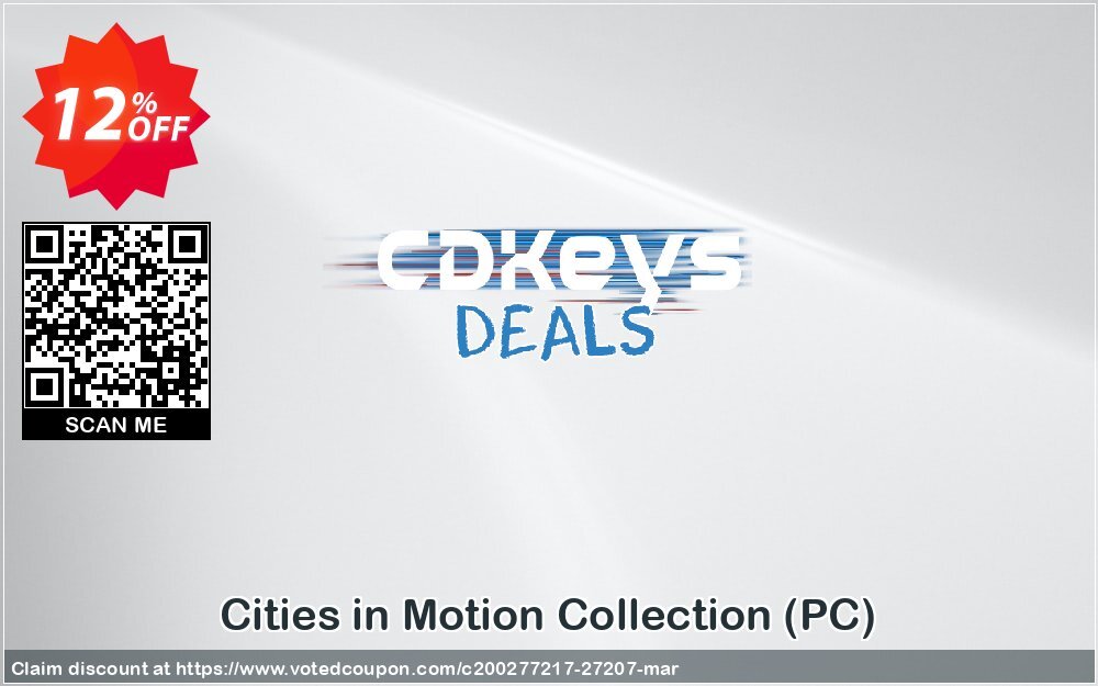 Cities in Motion Collection, PC  Coupon, discount Cities in Motion Collection (PC) Deal. Promotion: Cities in Motion Collection (PC) Exclusive Easter Sale offer 