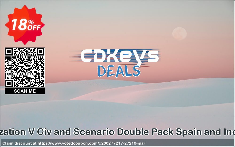 Civilization V Civ and Scenario Double Pack Spain and Inca PC Coupon, discount Civilization V Civ and Scenario Double Pack Spain and Inca PC Deal. Promotion: Civilization V Civ and Scenario Double Pack Spain and Inca PC Exclusive Easter Sale offer 