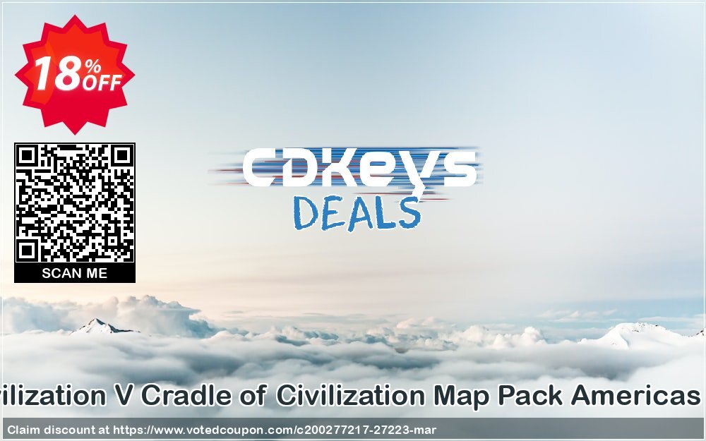 Civilization V Cradle of Civilization Map Pack Americas PC Coupon Code May 2024, 18% OFF - VotedCoupon