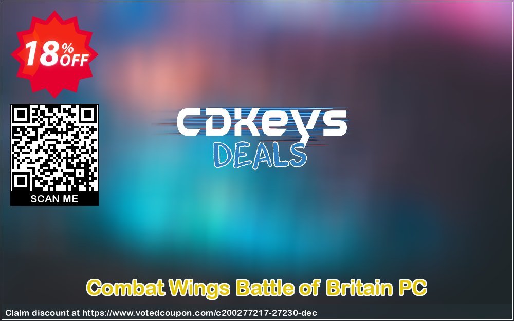 Combat Wings Battle of Britain PC Coupon Code May 2024, 18% OFF - VotedCoupon