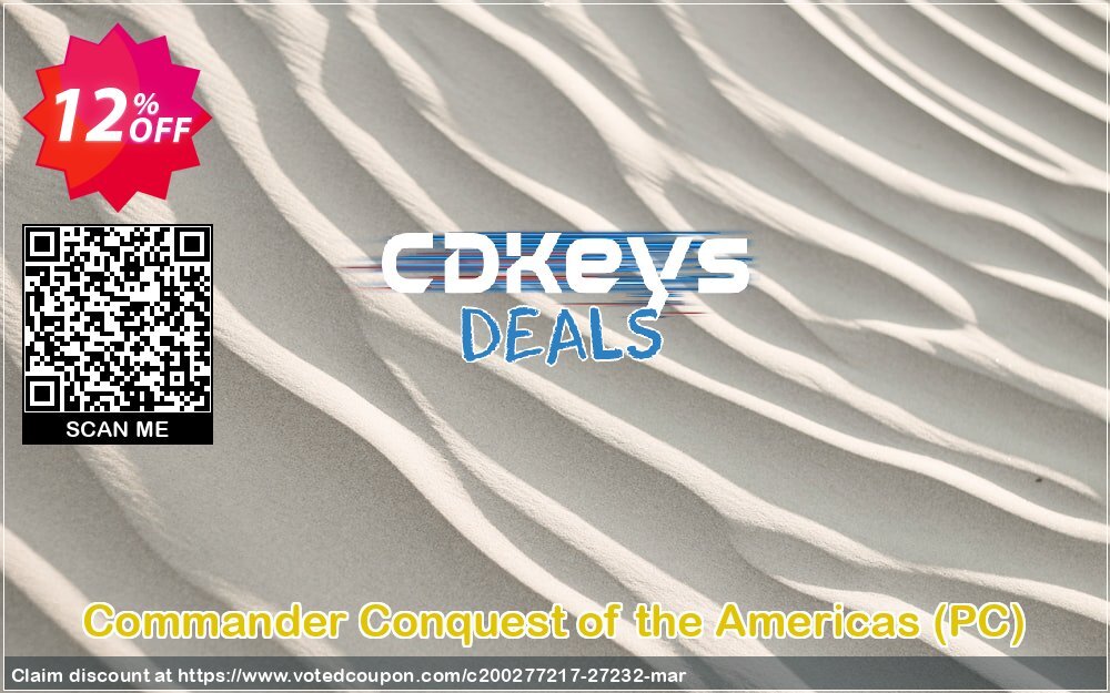 Commander Conquest of the Americas, PC  Coupon Code May 2024, 12% OFF - VotedCoupon