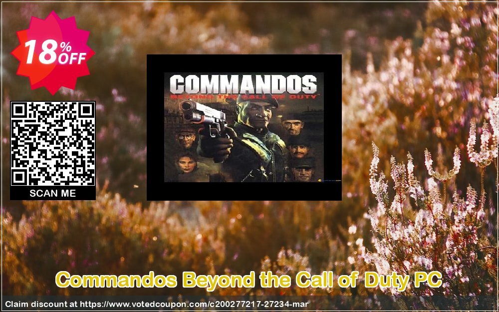 Commandos Beyond the Call of Duty PC Coupon Code May 2024, 18% OFF - VotedCoupon