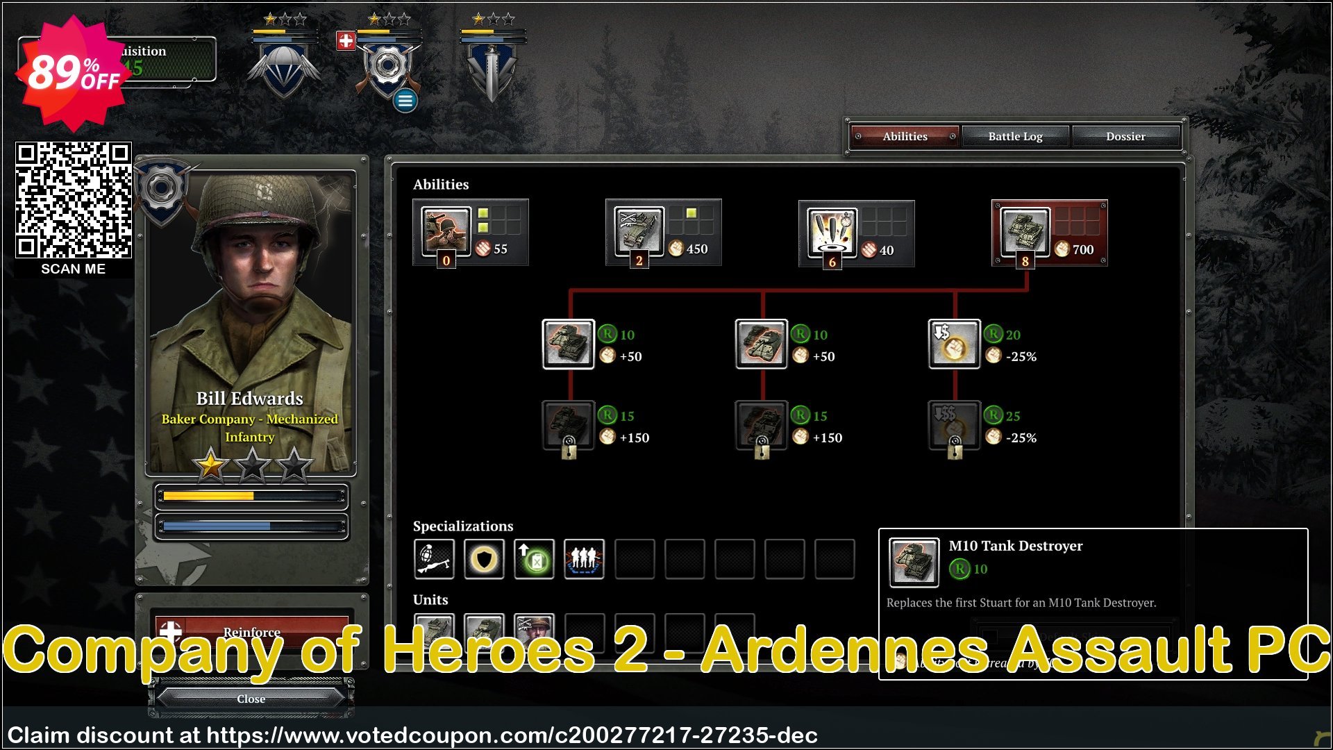 Company of Heroes 2 - Ardennes Assault PC Coupon Code May 2024, 89% OFF - VotedCoupon