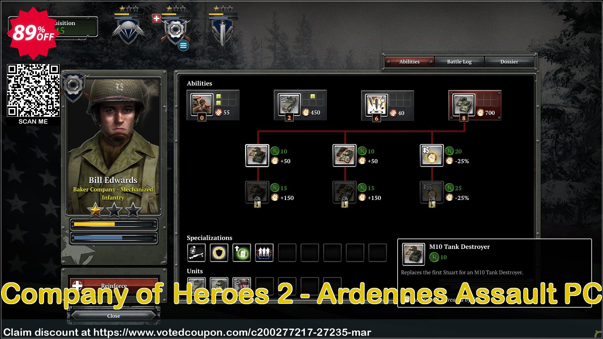 Company of Heroes 2 - Ardennes Assault PC Coupon, discount Company of Heroes 2 - Ardennes Assault PC Deal. Promotion: Company of Heroes 2 - Ardennes Assault PC Exclusive Easter Sale offer 