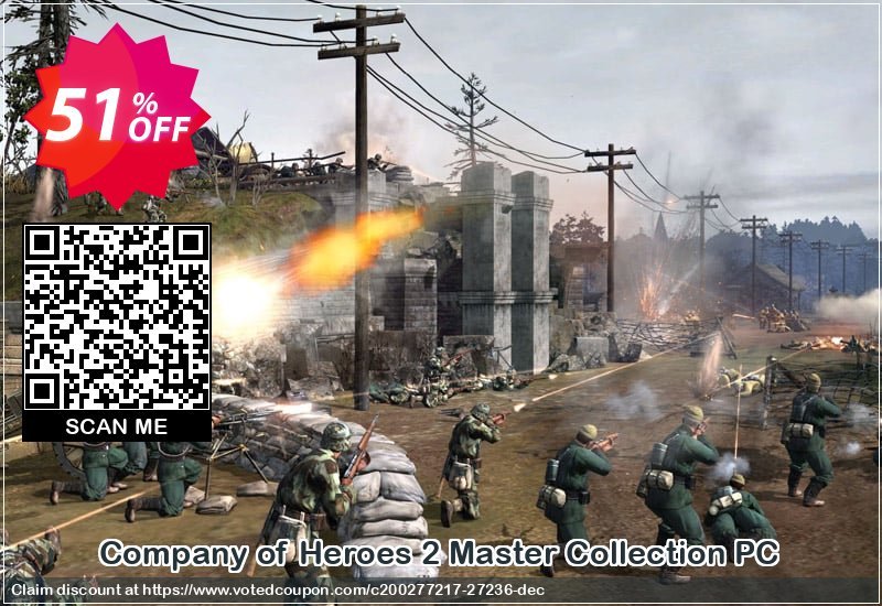 Company of Heroes 2 Master Collection PC Coupon Code Apr 2024, 51% OFF - VotedCoupon
