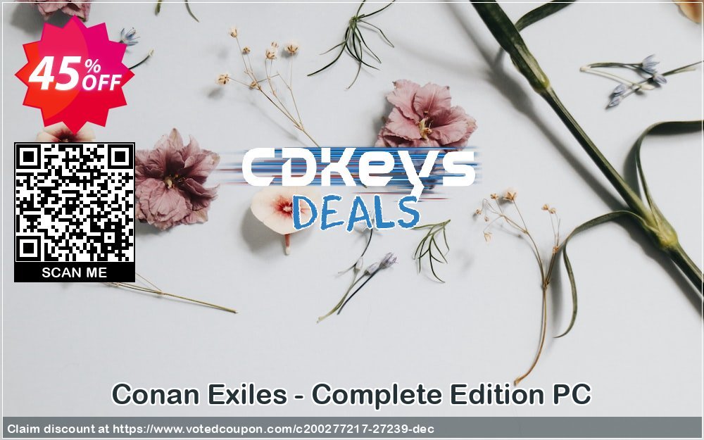 Conan Exiles - Complete Edition PC Coupon Code Apr 2024, 45% OFF - VotedCoupon