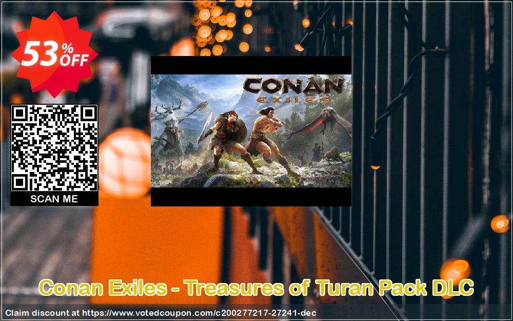 Conan Exiles - Treasures of Turan Pack DLC Coupon, discount Conan Exiles - Treasures of Turan Pack DLC Deal. Promotion: Conan Exiles - Treasures of Turan Pack DLC Exclusive Easter Sale offer 