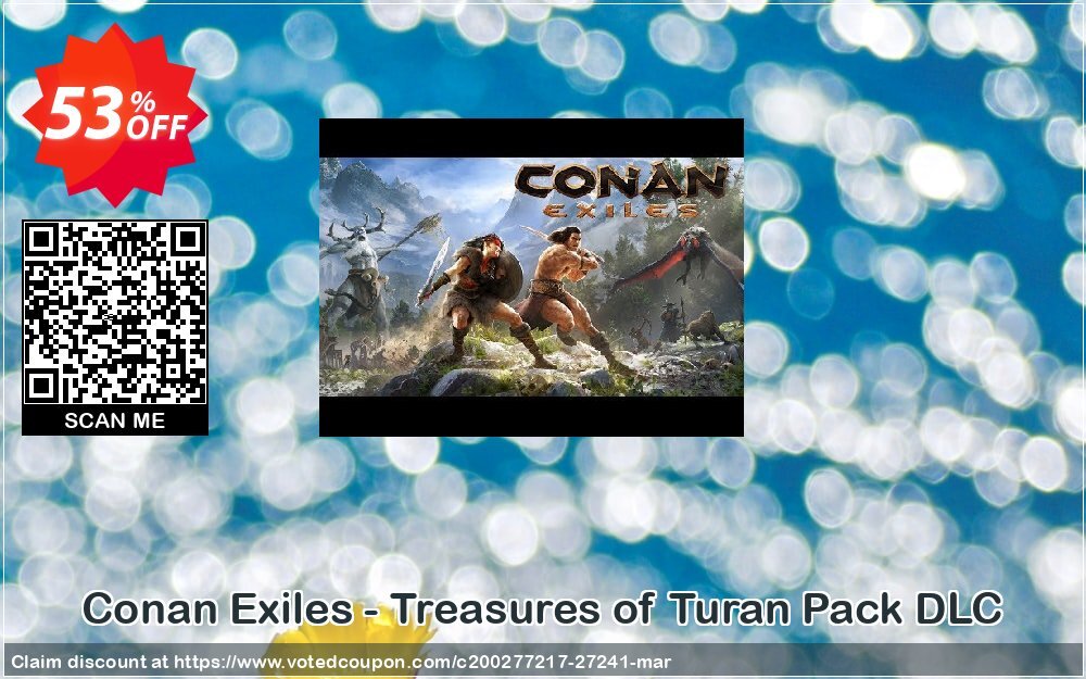 Conan Exiles - Treasures of Turan Pack DLC Coupon, discount Conan Exiles - Treasures of Turan Pack DLC Deal. Promotion: Conan Exiles - Treasures of Turan Pack DLC Exclusive Easter Sale offer 