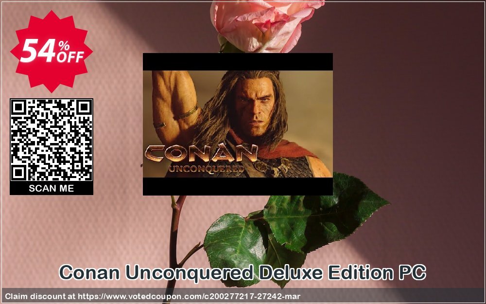 Conan Unconquered Deluxe Edition PC Coupon, discount Conan Unconquered Deluxe Edition PC Deal. Promotion: Conan Unconquered Deluxe Edition PC Exclusive Easter Sale offer 