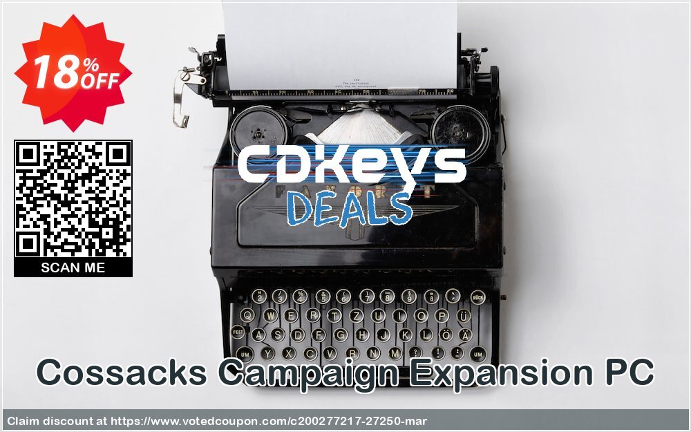 Cossacks Campaign Expansion PC Coupon, discount Cossacks Campaign Expansion PC Deal. Promotion: Cossacks Campaign Expansion PC Exclusive Easter Sale offer 