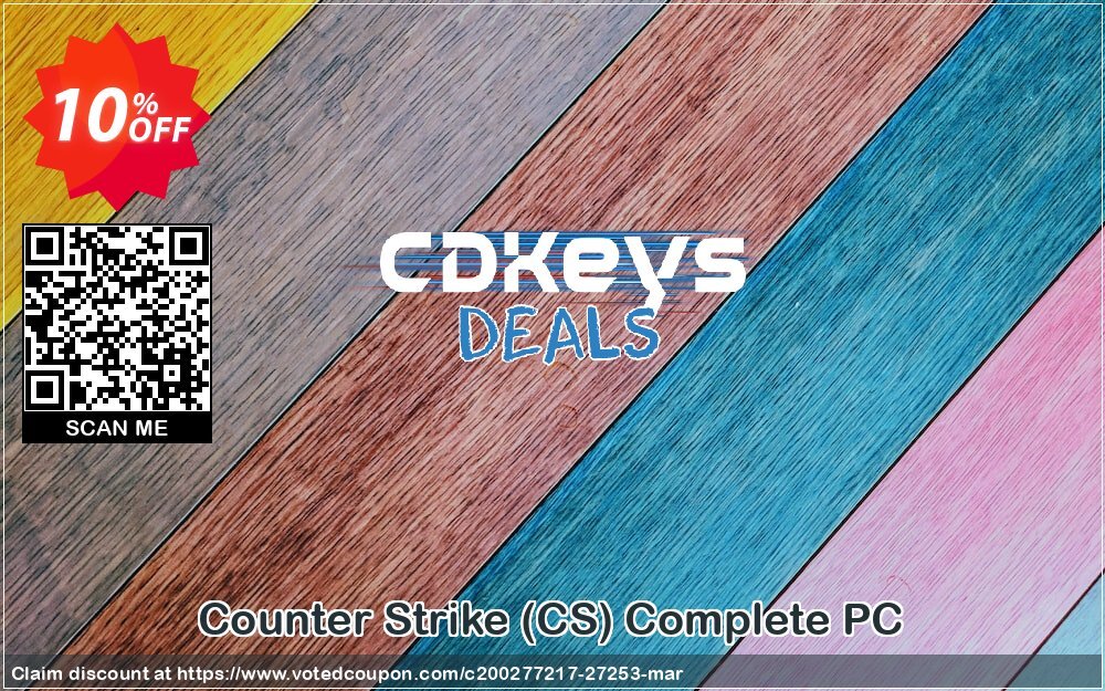 Counter Strike, CS Complete PC Coupon, discount Counter Strike (CS) Complete PC Deal. Promotion: Counter Strike (CS) Complete PC Exclusive Easter Sale offer 