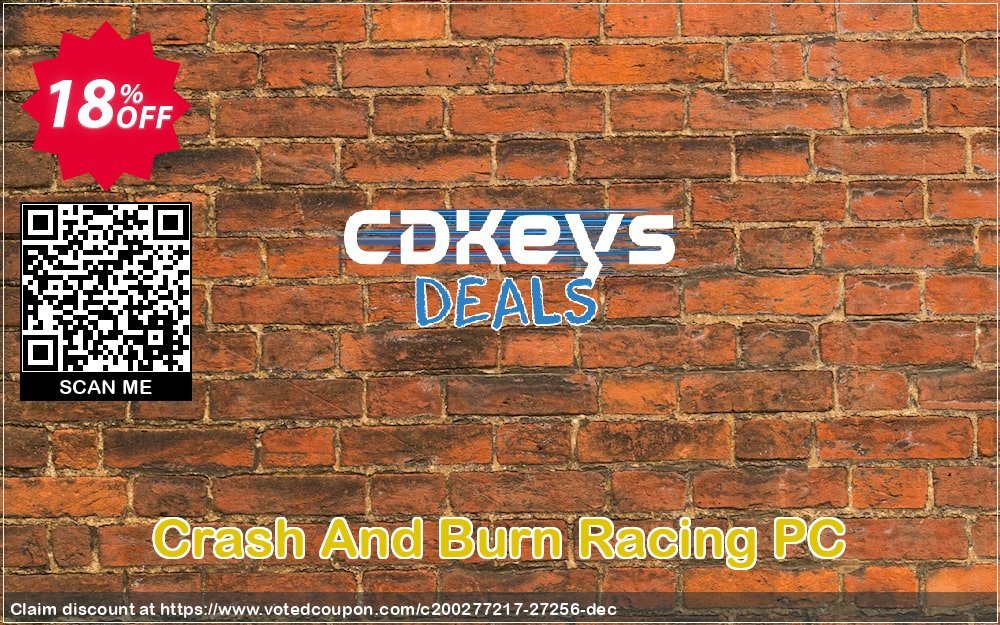 Crash And Burn Racing PC Coupon, discount Crash And Burn Racing PC Deal. Promotion: Crash And Burn Racing PC Exclusive Easter Sale offer 