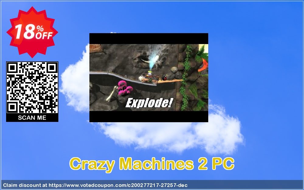 Crazy MAChines 2 PC Coupon, discount Crazy Machines 2 PC Deal. Promotion: Crazy Machines 2 PC Exclusive Easter Sale offer 