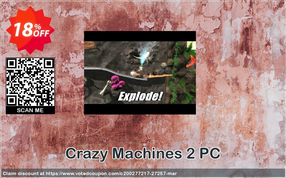 Crazy MAChines 2 PC Coupon Code May 2024, 18% OFF - VotedCoupon